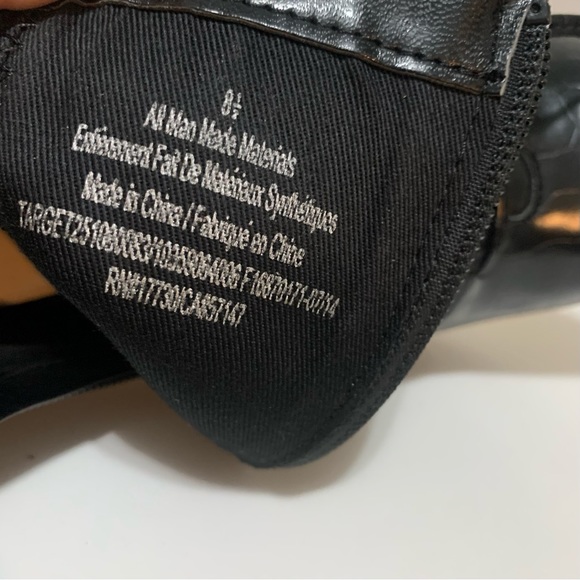 Women’s Black Altuzarra Target Jonathan Patent Pleather Lace-Up Stiletto Heel - Picture 7 of 10